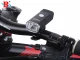 Bailong CREE XR-E Q5 5W velosipēda priekšējais lukturis, melns