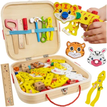 Kruzzel koka instrumentu kaste bērniem