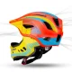 Bērnu veloķivere Rockbros TT-32SOYB-M ar noņemamu zoda aizsargu, M (54-58 cm), dzeltena/oranža