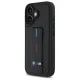 BMW M Grip Stand Smooth and Carbon vāciņš iPhone 16, melns