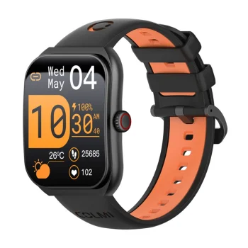 Viedpulkstenis Colmi P86, 1.93" AMOLED, Bluetooth 5.3, Black