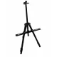 Molberts Mākslinieku Statīvs Zīmēšanai Gleznošanai un Izstādei ar Somu | Art Easel Stand for Painting and Display