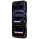 Karl Lagerfeld Grained Mono Resin Logo MagSafe vāciņš iPhone 17 Pro / 18 Pro, melns