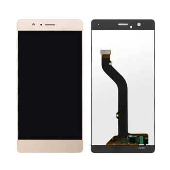 LCD ekrāns ar rāmi un skārienjutīgo stiklu Huawei P9 lite 2016, zelta (atjaunots)