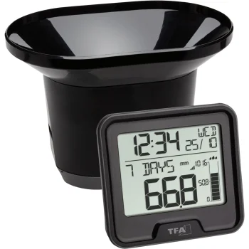 TFA 47.3005.01 meteoroloģiskā stacija / lietusmērs