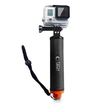 Tech-Protect GA100 peldošais rokturis GoPro / DJI kamerām Melns