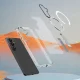Hybrid Armor X vāciņš Samsung Galaxy A36, MagSafe, caurspīdīgs