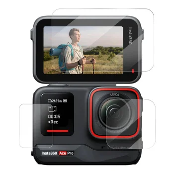Telesin Insta360 Ace Pro / Ace rūdītā stikla aizsargkomplekts