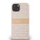 DKNY iPhone 15 / 14 / 13 vāciņš Mono Stripe & Metal Logo, rozā