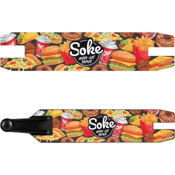Soke Go! skrejriteņa smilšpapīrs Grip Tape, Fast Food