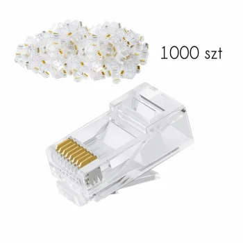 RJ45 (8P8C) konektori neekranēti 1000 gab.