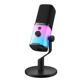 Maono PD100X RGB dinamiskais mikrofons melns