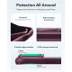 ESR Classic Hybrid Kickstand MagSafe vāciņš iPhone 18 Pro Max / 17 Pro Max, tumši ķiršu matēts