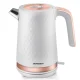 Berdsen BD-705 elektriskā tējkanna, 1.7L, balta/vara