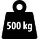 Humberg 4819 metāla noliktavas plaukts 180x40x40 cm