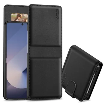 Tech-Protect atverams vāciņš Samsung Galaxy Z Flip 6 / 7 FE melns