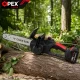 OPEX TOOLS OPX28014 Akumulatora ķēdes zāģis 12\" 21V 3.0Ah, melns/sarkans