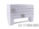 Virtuves organizators un folijas/papīra dozators 4-in-1, balts