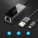 Tīkla karte Ugreen 30985 priekš Chromecast micro USB / USB-A 100 Mb/s 1 m, melna