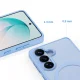 Tech-Protect Magmat MagSafe vāciņš Samsung Galaxy S26, Matte Sky Blue