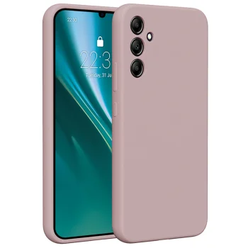 Etteri Silicone Case vāciņš Samsung Galaxy A34 5G, gaiši rozā