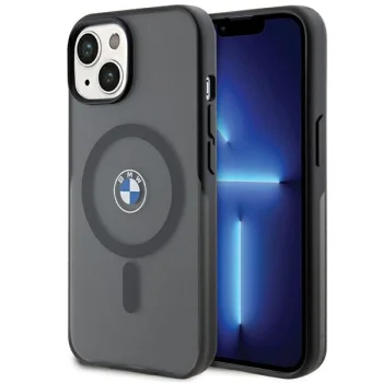 BMW Signature MagSafe vāciņš priekš iPhone 15 Plus / 14 Plus 6.7", melns