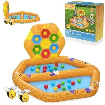 Piepūšamais rotaļu laukums Bites 127 x 119 x 61 cm Bestway 52639