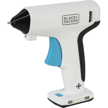 Akumulatora karstās līmes pistole Black + Decker BCGL115 3.6V, balta