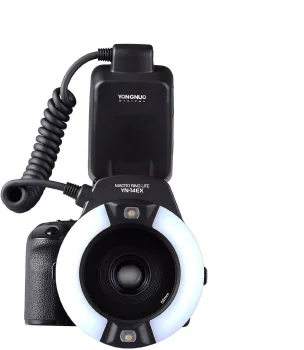 Yongnuo YN-14EX-C Macro Ring Lite Light for Canon Cameras | Zibspuldze Fotokamerām