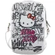 Hello Kitty pleca soma Graffiti Kitty Head, balta