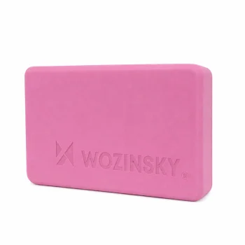 Wozinsky WKDJ-P jogas bloks pilatēm un stiepšanās vingrinājumiem Rozā