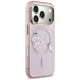 Karl Lagerfeld IML Choupettes Karl Script Logo MagSafe vāciņš iPhone 17 Pro, rozā
