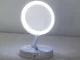 Saliekams Makeup Galda Spogulis ar LED Gaismu un Palielinājumu | Magnifying Table Makeup Mirror with LED Light Foldable