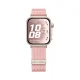 Tech-Protect Nylon pulksteņa siksniņa priekš Huawei Watch Fit 3 / 4 / 5, Light Pink