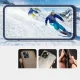 Caurspīdīgs vāciņš Samsung Galaxy A72 4G Clear 3in1, zils