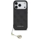 Guess 4G Charms Collection MagSafe vāciņš iPhone 17 Pro, melns