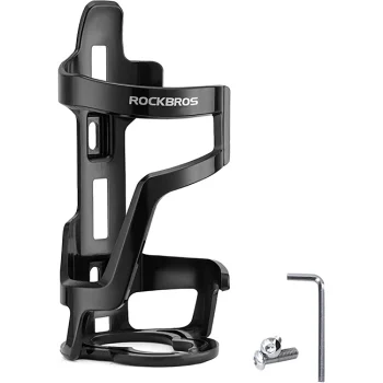 Velosipēda pudeļu turētājs Rockbros 31210012001, 51–73 mm, melns