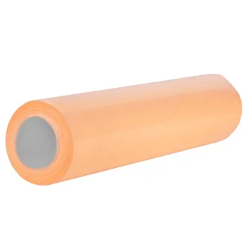 Vienreizlietojamās kosmētiskās salvetes rullī, laša/oranža, 33 cm