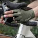 Rockbros īspirkstu velosipēda cimdi 16220041004, XL izmērs, zaļi