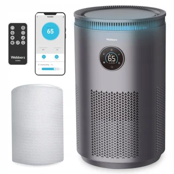 Iztvaikošanas gaisa mitrinātājs Webber COMO EH4001, 5 l, UV-C, Wi-Fi