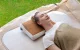Piepūšamais ceļojumu spilvens Flextail Zero Pillow Brūns