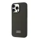 Audi Silicone telefona vāciņš iPhone 16 Pro Max 6.9\", melns