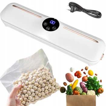 Vakuuma iepakotājs pārtikai ar 10 maisiņiem, 120W