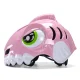 Wozinsky Bērnu velosipēdista ķivere S (52-56 cm) Dinozaurs, rozā