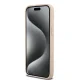 Dkny iPhone 15 Pro Max vāciņš Leather Mono Stripe & Metal Logo, rozā