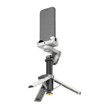 Aochuan M3 Pro Mini stabilizators ar AI sensoru, balts