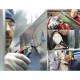 Bessey D15A kompaktās skārda šķēres 180 mm, labās