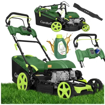 Pašgājējs benzīna zāles pļāvējs Gardlov DriveXPro 196cc 51cm
