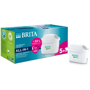 Ūdens filtra kasetnes Brita MAXTRA PRO ALL-IN-1, 6 gab., balta