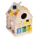 Ecotoys XXL koka attīstošā mājiņa bērniem (30 elementi)